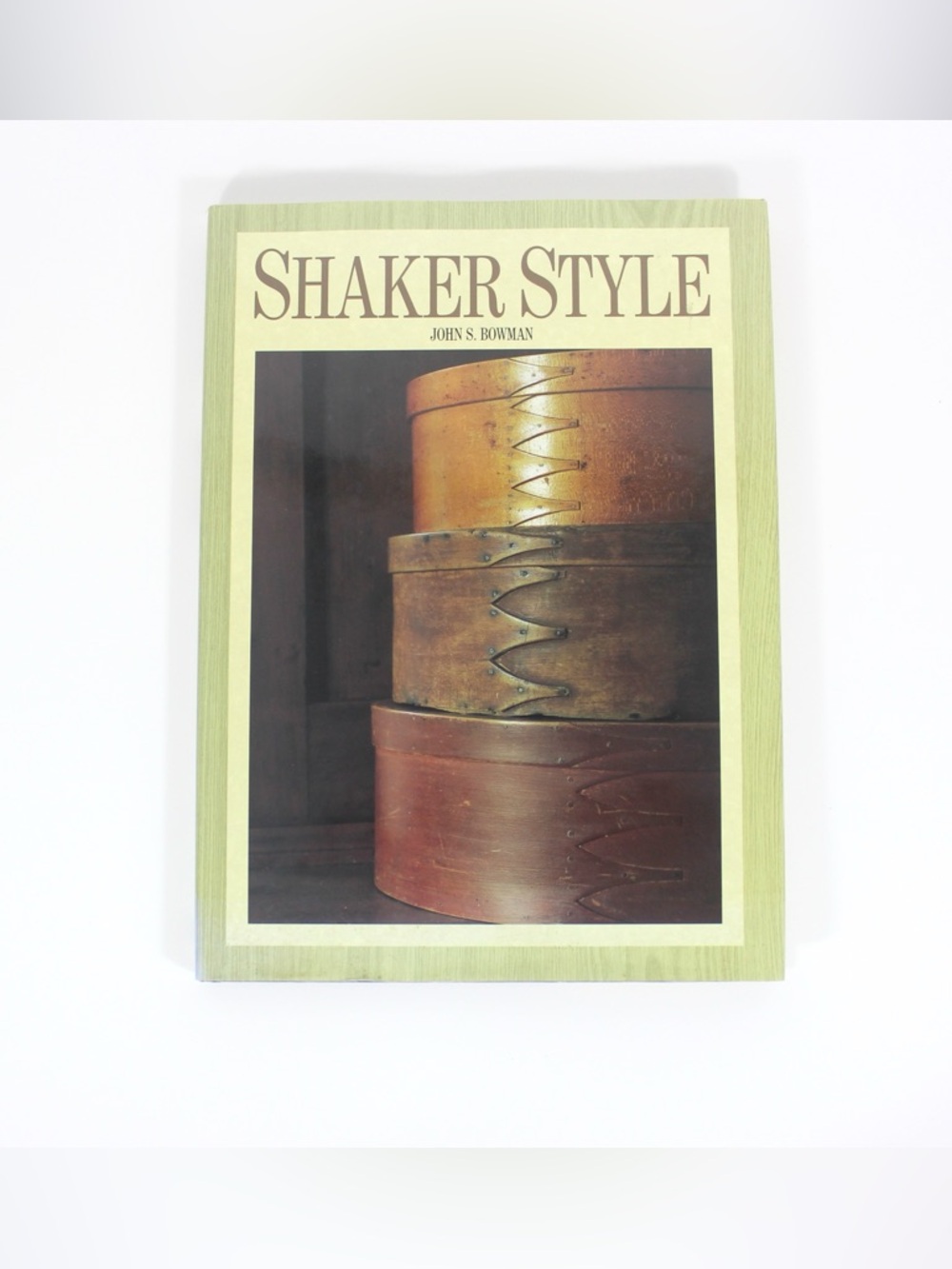 Shaker Style Hard Cover Coffee Table Book by John S Bowman